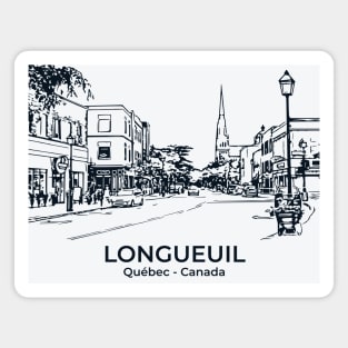 Longueuil - Québec Magnet
